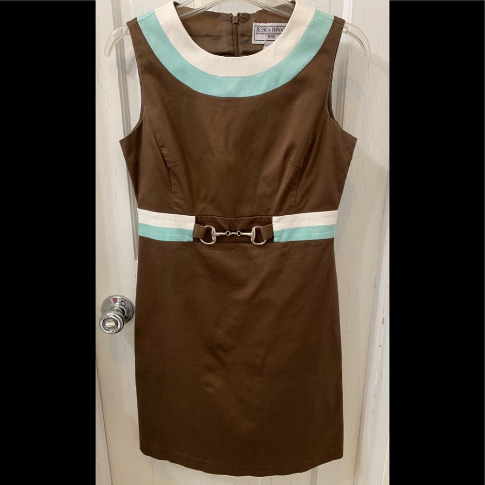Jessica Howard Retro Style Dress Women 4 Petite